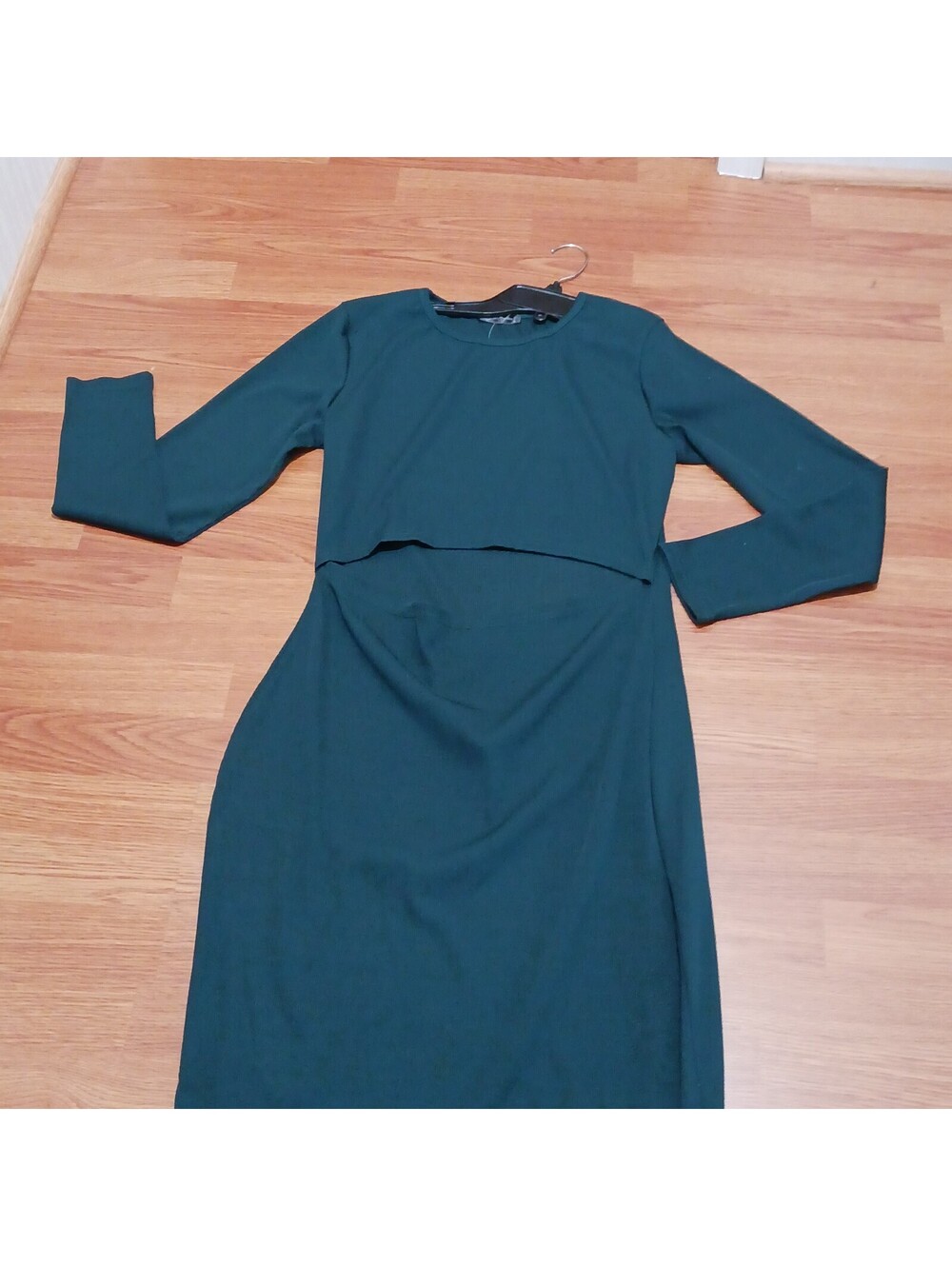 Women's Long Sleeve Cutout Midi Dress Women's Size  XL